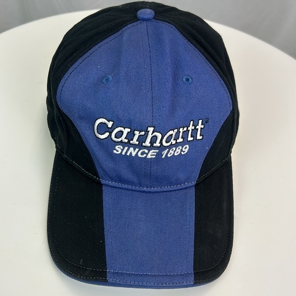 Carhartt Since 1889 Flex Fit Cap From 2006 Size 7 1/4” Blue Black Colorb… - Picture 1 of 8